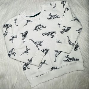 Carter’s Dinosaur Skeleton Sweater Sz 6